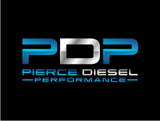 PDP, Pierce Diesel Performance logo design by Artomoro