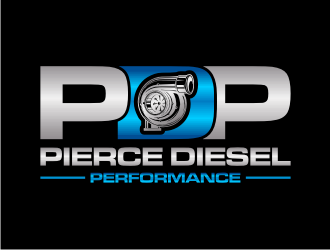 PDP, Pierce Diesel Performance logo design by Franky.