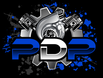 PDP, Pierce Diesel Performance logo design by ElonStark