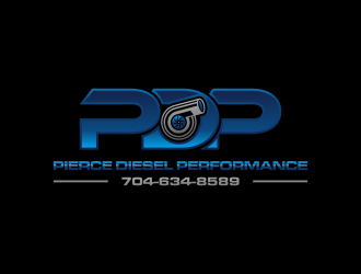 PDP, Pierce Diesel Performance logo design by ArRizqu