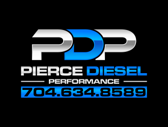 PDP, Pierce Diesel Performance logo design by haidar