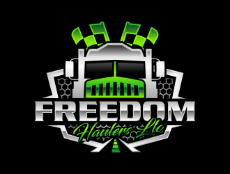 Freedom Haulers LLC. logo design by hidro