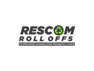 RESCOM ROLL OFFS logo design by haidar