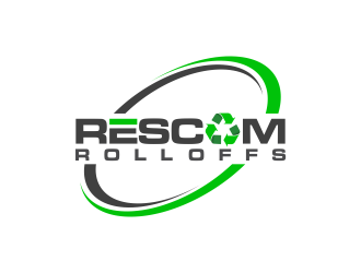 RESCOM ROLL OFFS logo design by oke2angconcept