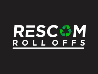 RESCOM ROLL OFFS logo design by santrie