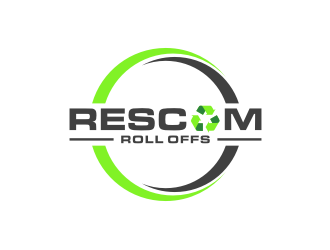 RESCOM ROLL OFFS logo design by blessings