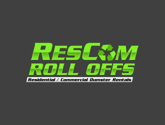 RESCOM ROLL OFFS logo design by rizuki