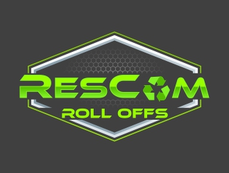 RESCOM ROLL OFFS logo design by rizuki