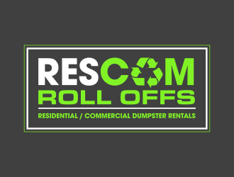 RESCOM ROLL OFFS logo design by ingepro