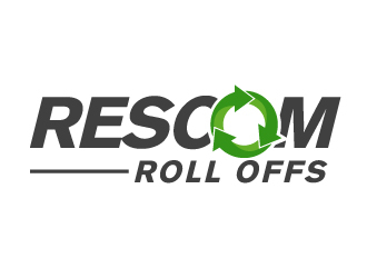 RESCOM ROLL OFFS logo design by ElonStark