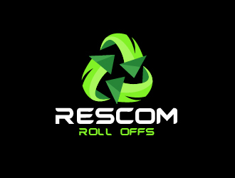 RESCOM ROLL OFFS logo design by fawadyk