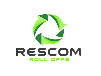 RESCOM ROLL OFFS logo design by fawadyk