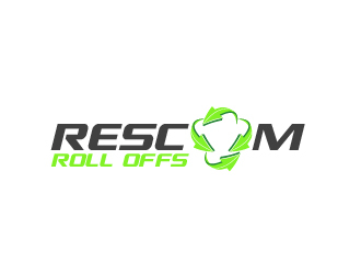 RESCOM ROLL OFFS logo design by fawadyk
