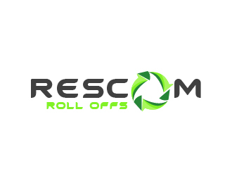 RESCOM ROLL OFFS logo design by fawadyk