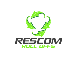 RESCOM ROLL OFFS logo design by fawadyk