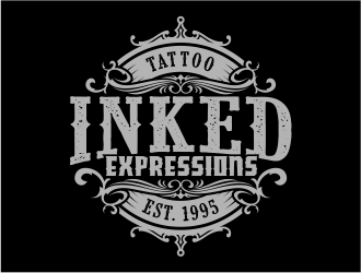 Inked Expressions  logo design by cintoko