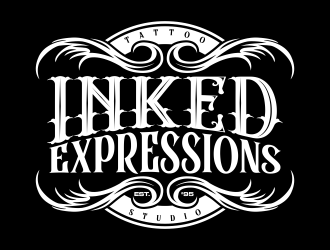 Inked Expressions  logo design by qqdesigns