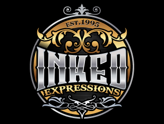 Inked Expressions  logo design by uttam