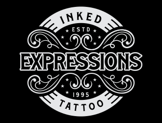 Inked Expressions  logo design by cikiyunn