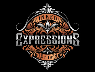 Inked Expressions  logo design by DreamLogoDesign