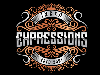 Inked Expressions  logo design by DreamLogoDesign