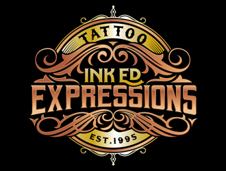 Inked Expressions  logo design by DreamLogoDesign