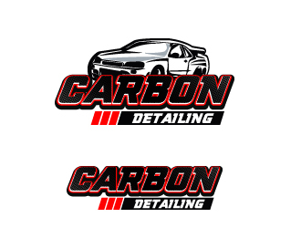Carbon Detailing logo design by fawadyk