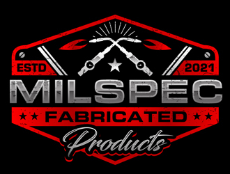 MILSPEC FABRICATED PRODUCTS, logo design by DreamLogoDesign
