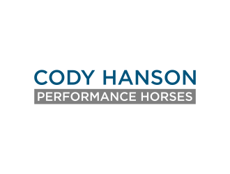 Cody Hanson Performance Horses logo design by Humhum