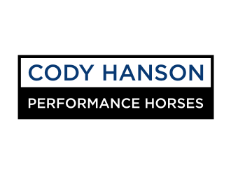Cody Hanson Performance Horses logo design by Franky.
