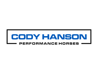 Cody Hanson Performance Horses logo design by GassPoll