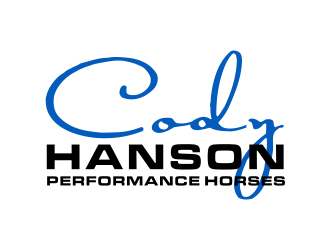 Cody Hanson Performance Horses logo design by GassPoll