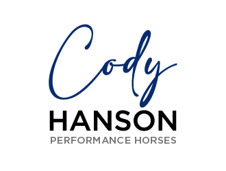 Cody Hanson Performance Horses logo design by cybil