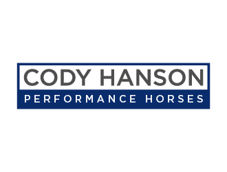 Cody Hanson Performance Horses logo design by cybil