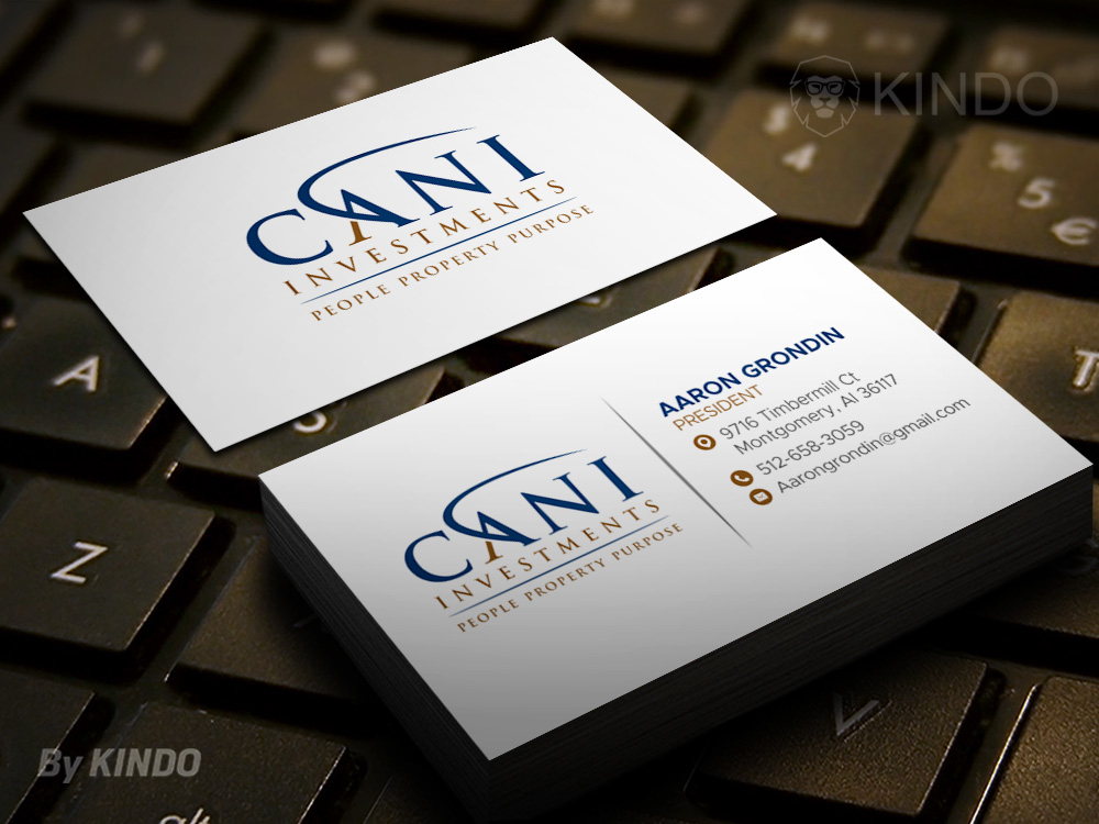 CANI Investments  logo design by Kindo
