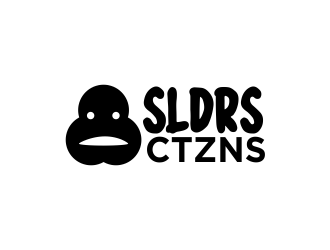 SLDRS   CTZNS (soldiers and citizens) logo design by MUNAROH