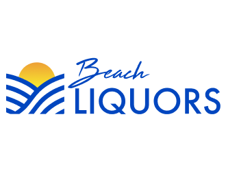Beach Liquors logo design by Harshal