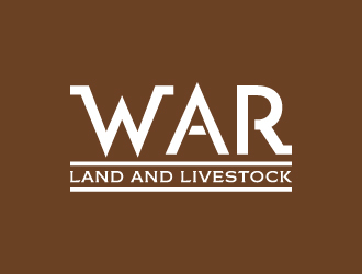 WAR Land And Livestock  logo design by akilis13