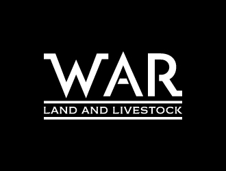 WAR Land And Livestock  logo design by akilis13