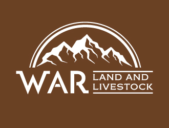 WAR Land And Livestock  logo design by akilis13