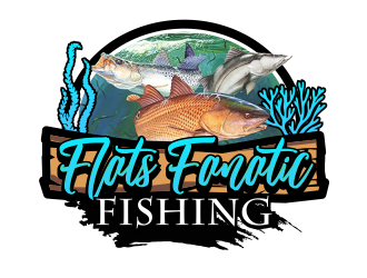 Flats Fanatic Fishing  logo design by serprimero