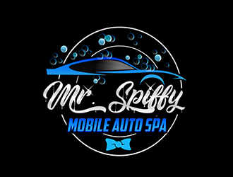 Mr. Spiffy Mobile Auto Spa logo design by 3Dlogos