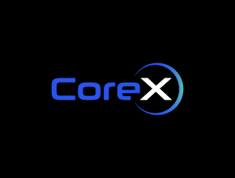 CoreX logo design by wongndeso