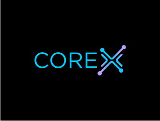 CoreX logo design by lintinganarto