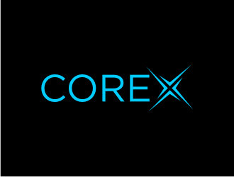 CoreX logo design by lintinganarto