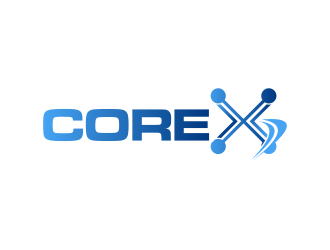 CoreX logo design by bomie