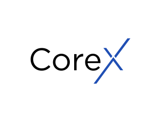 CoreX logo design by haidar