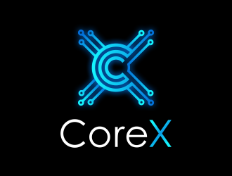 CoreX logo design by pionsign