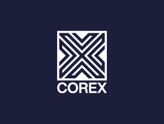 CoreX logo design by marshall