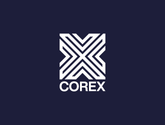 CoreX logo design by marshall